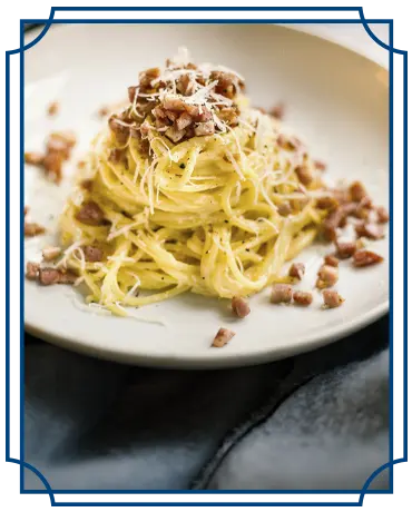 Carbonara com Creme de Ricota
